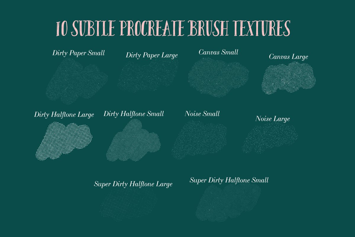 Preview image 7 - The Gritty Canvas Brushes for Procreate (Procreate) by Nicky Laatz