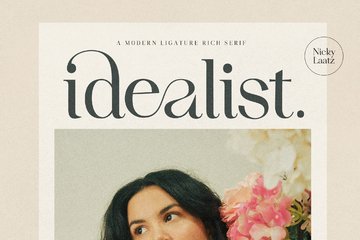 Idealist Serif main product image by Nicky Laatz