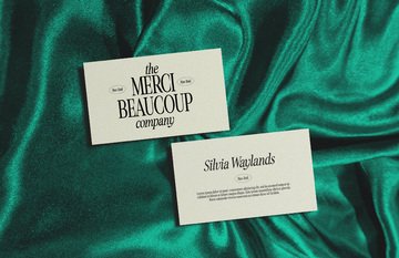 Retro Business Card Mockups preview image 1 by Nicky Laatz