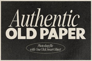 Authentic Old Paper Effect - Photoshop Template main product image by Nicky Laatz