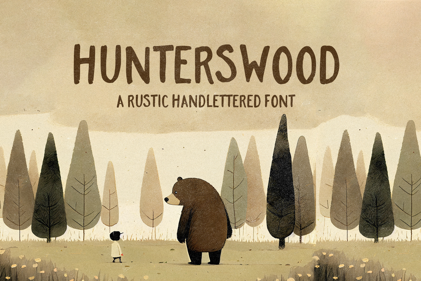 Hunterswood Font main product image by Nicky Laatz