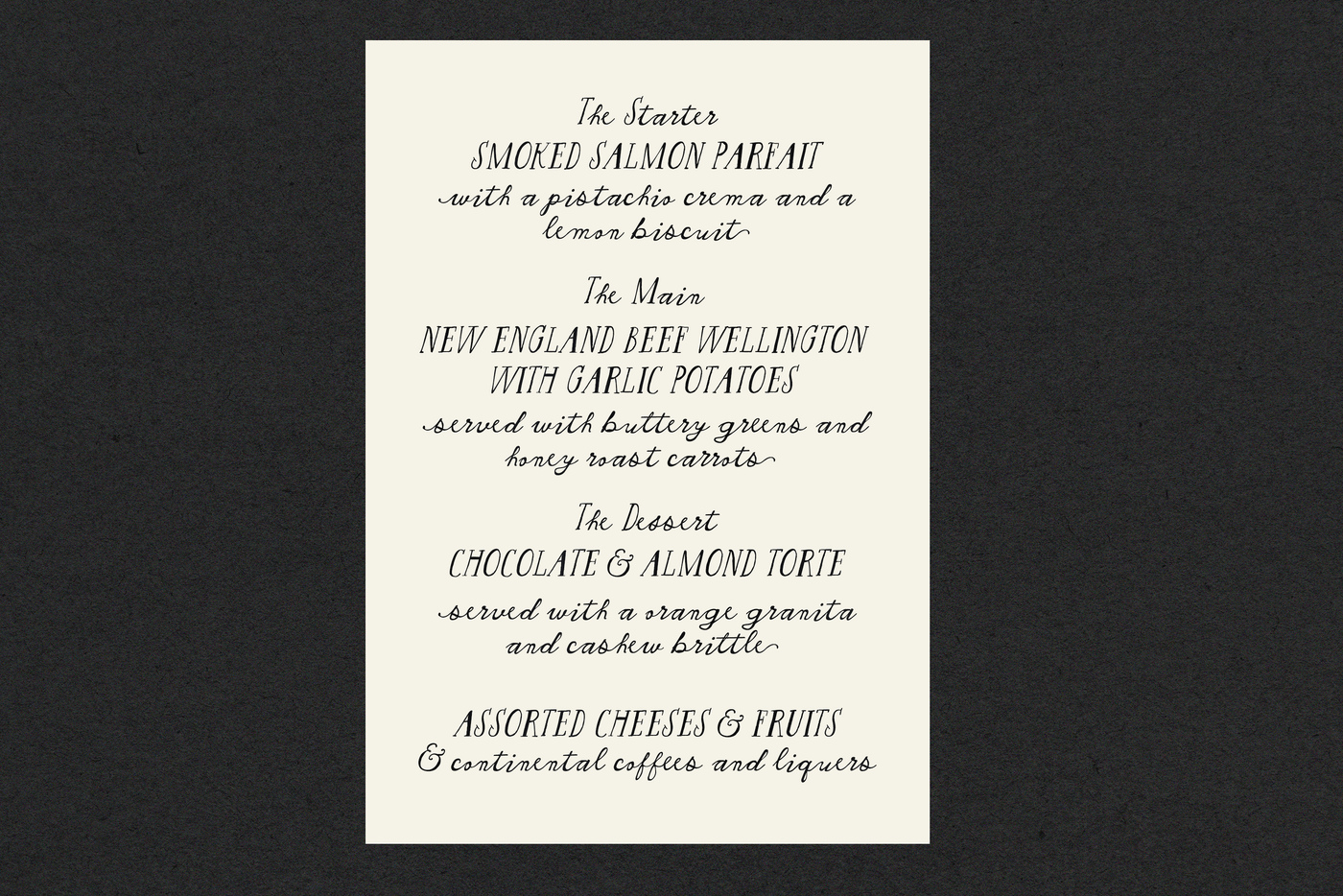 Preview image 4 - The ROMANTIC Font (Font) by Nicky Laatz