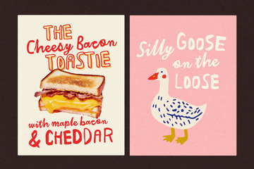 Preview image 6 - Butter And Crumb Font Duo (Font) by Nicky Laatz