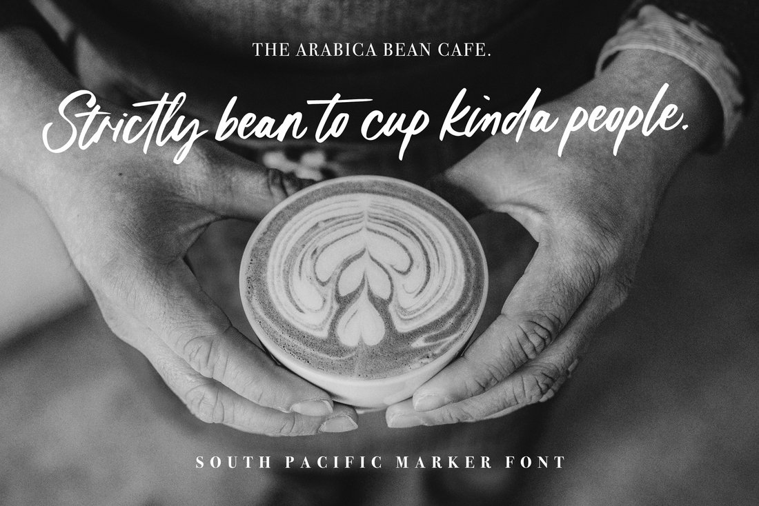 Preview image 4 - South Pacific Font (Font) by Nicky Laatz